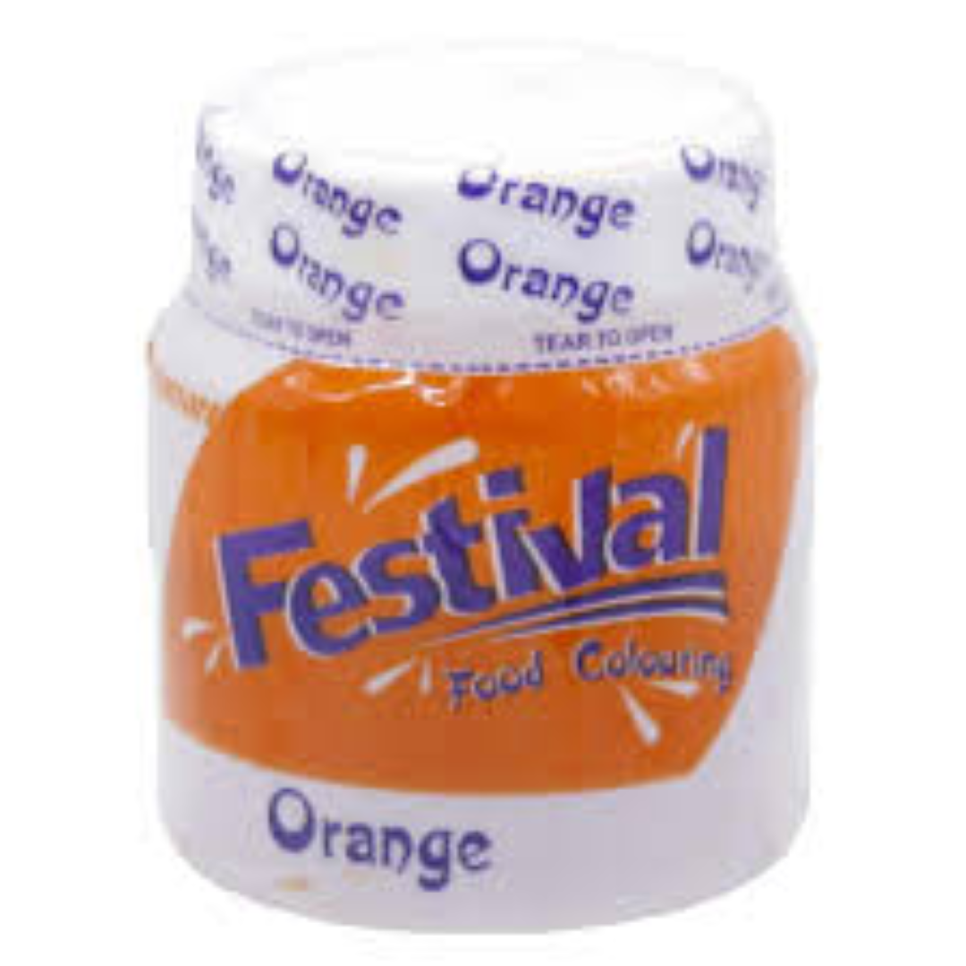 FESTIVAL FOOD COLOR ORANGE 10GMS